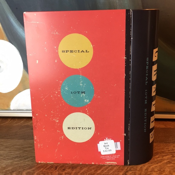 Arts & Crafts Book Storage Tin - Picture 5 of 8